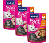 Vitakraft Poesie Delice Salsa con Pechuga de Pavo 85 gr