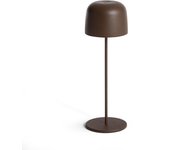 Ledkia Lámpara de Mesa LED Portátil para Exterior Aluminio con Batería Recargable Wink Beige