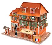 DAM. Puzle 3D WORLD STYLE ESTILO CLASICO FRANCIA  Fashion Street Shop. 17x11x12cm.