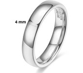 2mm 4mm 6mm 8mm  Gold Domed High Polish Comfort Fit Tungsten Wedding Band Ring for Men Women  Size 5-12
