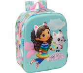 MOCHILA GUARDERIA 3D GABBY'S DOLLHOUSE 3D