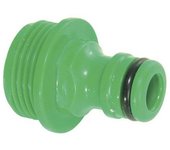 Saturnia Adaptador Manguera Plástico 3/4 Macho Blister - Fácil de Usar