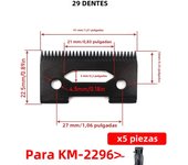 Kemei Hair Clipper Kit KM-2296 KM-2299 KM-1102 Men's Electric Shaver Hair Trimmer Machine Professional Hair Cutting Machine