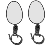 Universal Electric Scooter Rearview Mirror 360 Degree Rotatable For Xiaomi M365 1S PRO Mi3 Handlebar  View Mirrors