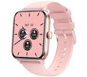 Reloj inteligente deportivo con control de la salud, frecuencia cardíaca, presión arterial, oxígeno en sangre y llamadas por Bluetooth.