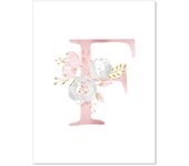 Baby Poster Name Personalized Girl Bedroom Kids Room Decoration Chambre bebe Fille Toile Murale Affiche Cuadros Decor