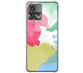 Funda Silicona Antigolpes para Motorola Edge 30 Fusion 5G diseño Acuarela 02 Dibujos