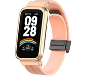 Metal Case+Silicone Strap For Xiaomi Mi band 9 Active Sports Magnetic Bracelet For Miband9 active Hollow Bumper Protector Shell