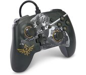Mando con Cable Power A Zelda Battle Ready Link Negro Switch