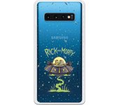 Funda original compatible con Samsung Galaxy S10 Plus - Rick y Morty Ufo