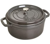 Staub 40509-312-0 cacerola 5,25 L Alrededor Grafito, Gris