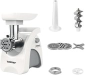 Zelmer ZMM9801B picadora 2200 W Acero inoxidable, Blanco