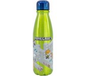 Botella de Aluminio Infantil Minecraft de 600 ml Juguetes Stor