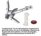 0.7KG 1.5KG Stainless Steel Folding Watercraft Anchor Kayak Marine Canoe Boat Grapnel Raft Fishing Boat Anchor Boat Accessories