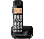 Teléfono Inalámbrico Panasonic KX-TGE310SP/ Negro