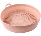 5 Colors Thickened Square Foldable Silicone Baking Tray Heat-resistant Air Fryer Tray Food Grade Cake Silicone Mold