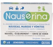 Nauserina Antimareos Jengibre 6 Comp