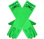 Girl Snow White Gloves Dress up Party Supplies Children Princess Cosplay Costume For Elsa Anna Belle Gloves Pink Purplle Yellow