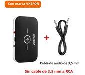VIKEFON Bluetooth 5.0 Audio Transmitter Receiver RCA AUX 3.5mm Jack USB Dongle Music Wireless Adapter For Car PC TV Headphones