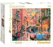 Puzzle 6000 piezas Atardecer en Venecia Italia Clementoni