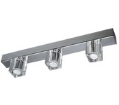 CRISTAL RECORD Regleta HYDROS TRES LUCES CON TULIPA DE Cristal CR 43-603-01-001 - Calidad y Diseño