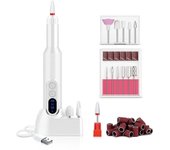 Taladro de uñas, lima de uñas eléctrica ABURNUDREY, máquina profesional de manicura de uñas, taladro de uñas profesional