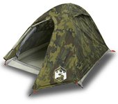 vidaXL Tienda de campaña iglú para 2 personas impermeable camuflaje
