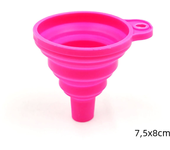 Embudo de silicona Universal para motor de coche, Lavadora de líquido, Cambio de fluido, plegable, portátil, para Cambio de Aceite de motor de gasolina