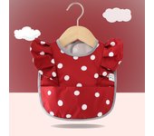 Babero De Bebe Impermeable Con Ángeles Babero De Comida Para Niños Y Niños Antisaliva Y Anti Suciencia Ropa De Niño Material De Poliester