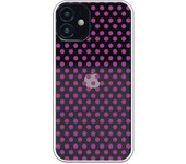 Funda compatible con iPhone 12 Mini - Lunares violeta