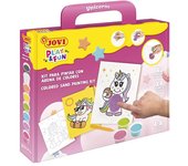 MALETIN JOVI PINTA CON ARENA UNICORNS