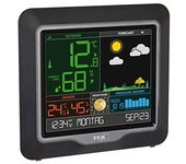 Tfa-dostmann TFA Dostmann Linea Plus Estación Meteorológica Inalámbrica con Pantalla Grande y Medición Precisa en Negro
