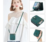Leather Flip Wallet Case Luxury for Samsung Galaxy Z Flip 3 4 5 6 Card Slot Protective Folding Screen Phone Cover