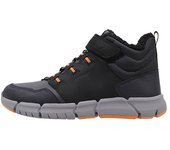 Geox J FLEXYPER BOY B ABX Botines Planos Niño Negro