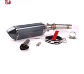 NC700 Slip On Exhaust For HONDA NC700 NC750 NC750X 2012-2017 NC 700 Motorcycle Muffler Exhaust Middle Link Pipe