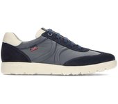 Callaghan 43721 Zapatos con cordones Amanci para hombre en azul de piel