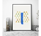 M-Mac Circles Miller Poster Gallery Prints Self Adhesive Home Decor Decoration Wall Decals Living Room