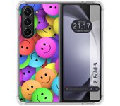 Funda Silicona Antigolpes para Samsung Galaxy Z Fold 5 5G diseño Smile Dibujos