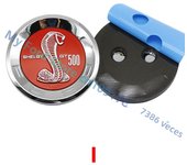 1PC 150mm car trunk emblem sticker high quality for Mustang 5.0 ROUSH SHELBY GT 500 Cobra LAGUNA SECA trunk personalized styling