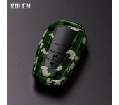 ABS Carbon Fiber Car Key Case Cover Shell For Toyota Prius Camry Corolla CHR C-HR RAV4 Land Cruiser Prado Protector Accessories