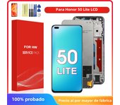 6.67" High Quality For Honor 50 Lite LCD Display Screen With Frame Touch Digitizer For Honor 50Lite NTN-L22L NTN-LX1 Display