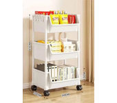 Trolley Bookshelf Kitchen Storage Rack Kitchen Corner Narrow Slit Storage Cabinet Bathroom Living Room Home Organizer Gifts