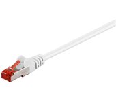 Cable de Red Microconnect F/UTP CAT6 0.25m Blanco PVC - Alta Velocidad