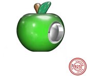 925 Silver Green Avocado Red Strawberry Apple Cherry Purple Grape Fruit DIY Beads Fit Original Pandora Charms Bracelet Jewelry