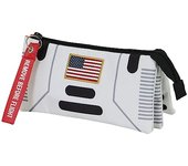 NASA Spaceship FAN Triple Pencil Case 2.0, White