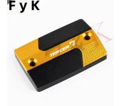 Motorcycles CNC Front Brake Reservoir Fluid Tank Cover Oil Cup Cap Fit For YAMAHA Tracer 9GT 7GT Tracer 9 Tracer 7