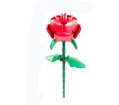13 Styles Pretty Flower Building Blocks Rose Valentine's Lavender Peach Lily Of The Valley Tulip Bricks DIY Home Ornaments