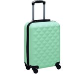 vidaXL Maleta con Ruedas Trolley Rígida ABS Accesorios Transporte Viajes Color Azul,  Negro,  Plateado y mas