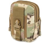 Riñonera táctica para deportes al aire libre, monedero, riñonera táctica para aficionados militares, bolso colgante para teléfono móvil de 5,6 pulgadas