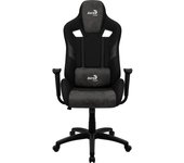 Aerocool COUNT AeroSuede Silla para videojuegos universal Negro